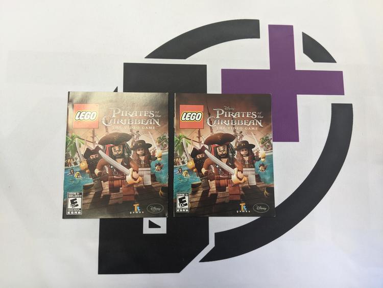 PS3 LEGO PIRATES OF THE CARIBBEAN THE VIDEO GAME INSTRUCTION BOOKLET BILINGUAL (usagé)