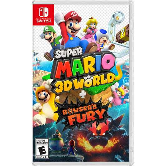 SUPER MARIO 3D WORLD + BOWSER'S FURY (PRINTED COVER ART) (usagé)