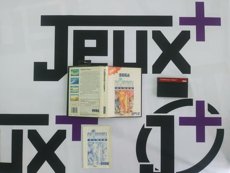 CALIFORNIA GAMES (COMPLETE IN BOX) (usagé)