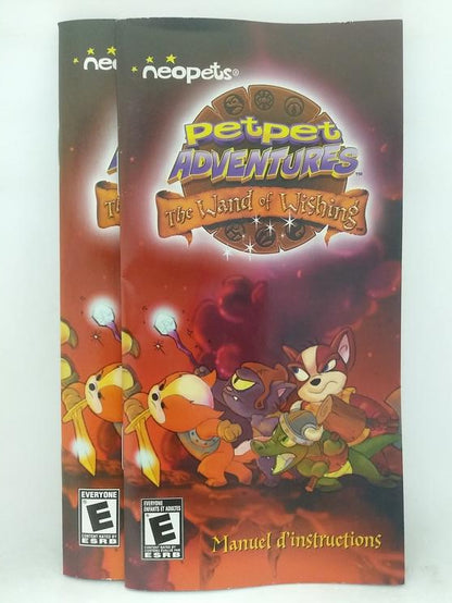 NEOPETS PETPET ADVENTURES THE WAND OF WISHING (COMPLETE IN BOX) (usagé)