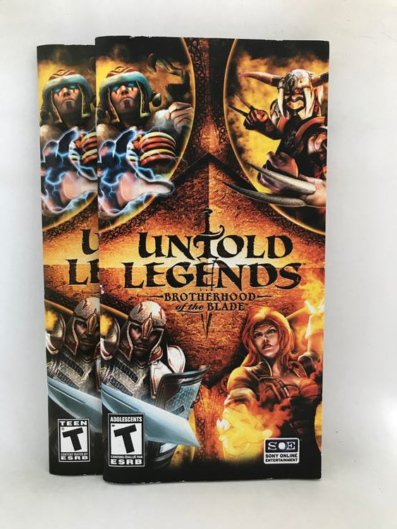 UNTOLD LEGENDS BROTHERHOOD OF THE BLADE GREATEST HITS (COMPLETE IN BOX) (usagé)