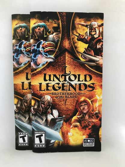 UNTOLD LEGENDS BROTHERHOOD OF THE BLADE GREATEST HITS (COMPLETE IN BOX) (usagé)