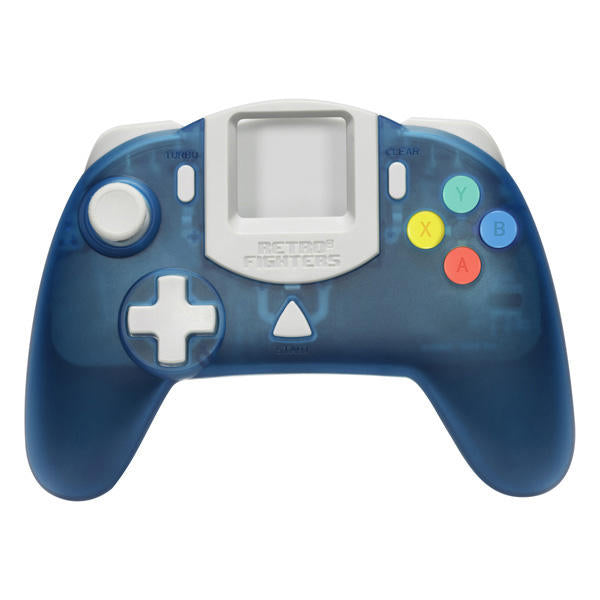CONTROLLER STRIKER BLUE WIRED - RETRO FIGHTER (DREAMCAST) (usagé)