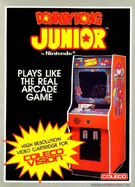 COLECOVISION DONKEY KONG JR. (usagé)
