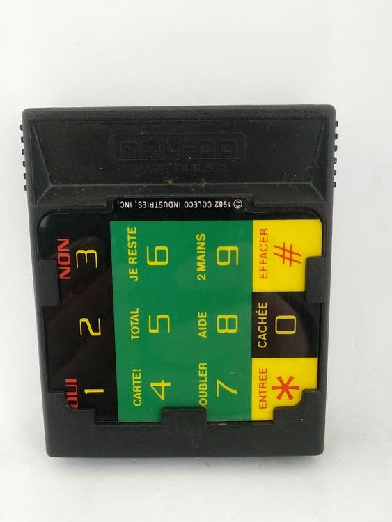 COLECOVISION KEN USTON BLACKJACK / POKER (usagé)