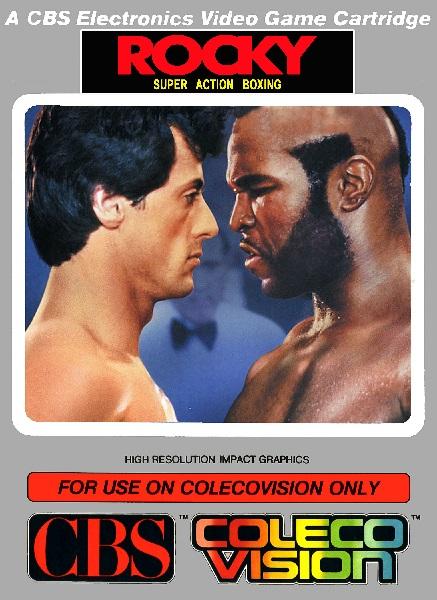 COLECOVISION ROCKY SUPER ACTION BOXING (usagé)