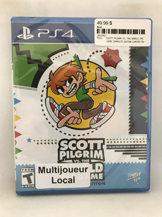 SCOTT PILGRIM VS. THE WORLD THE GAME COMPLETE EDITION (LIMITED RUN GAMES) (usagé)