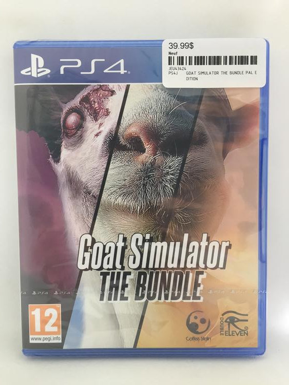 GOAT SIMULATOR THE BUNDLE PAL EDITION (usagé)
