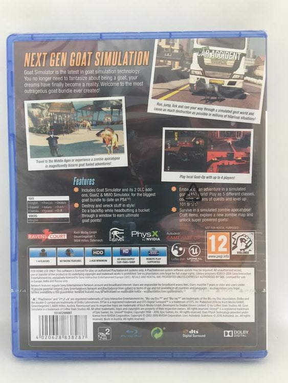 GOAT SIMULATOR THE BUNDLE PAL EDITION (usagé)
