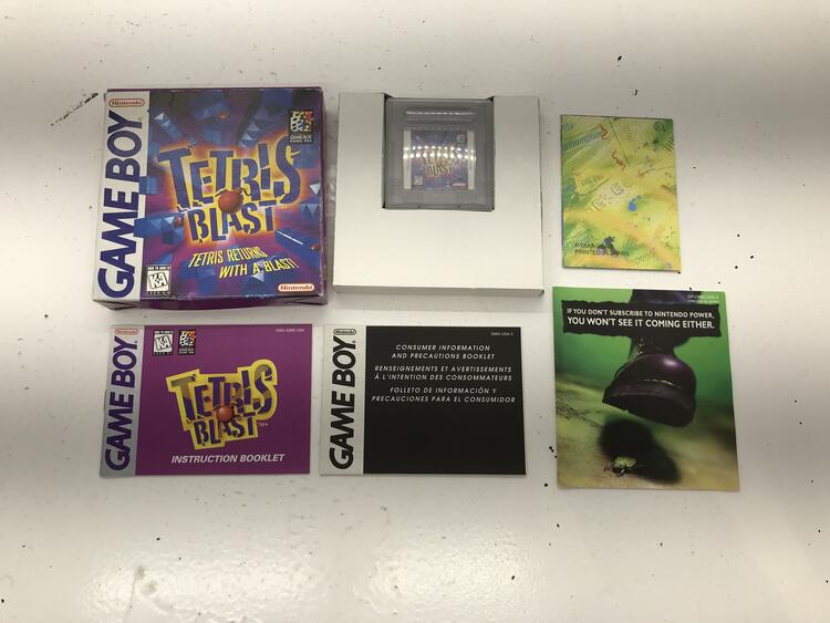 TETRIS BLAST (COMPLETE IN BOX) (usagé)