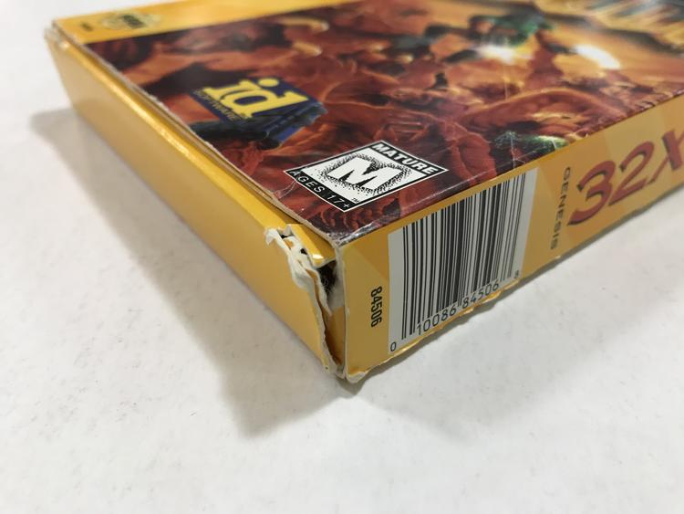 SEGA GENESIS 32X DOOM (COMPLETE IN BOX) (usagé)