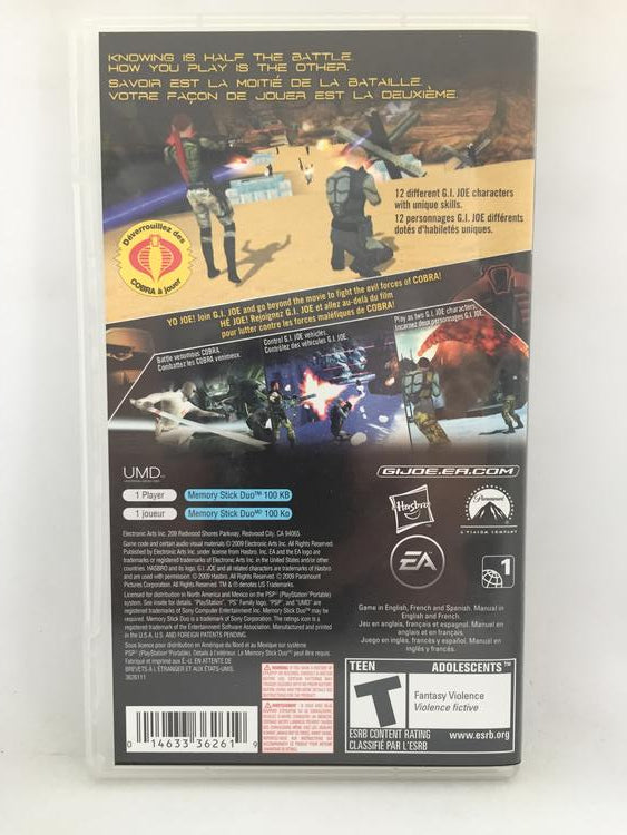 G.I. JOE THE RISE OF COBRA (COMPLETE IN BOX) (usagé)