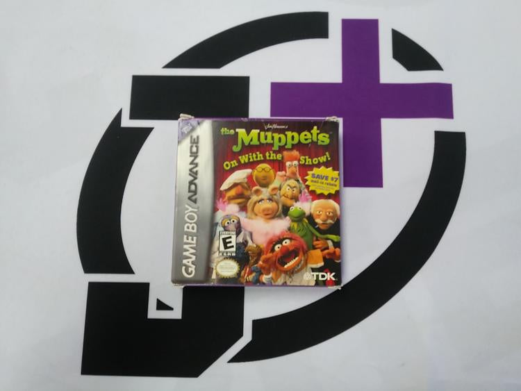 GBA THE MUPPETS ON WITH THE SHOW (BOX ONLY) (usagé)