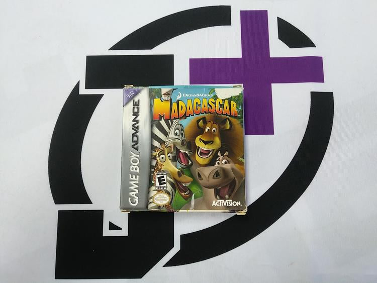 GBA MADAGASCAR (BOX ONLY) (used)