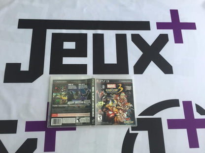 PS3 MARVEL VS CAPCOM 3 FATE OF TWO WORLDS (BOX ONLY) (usagé)