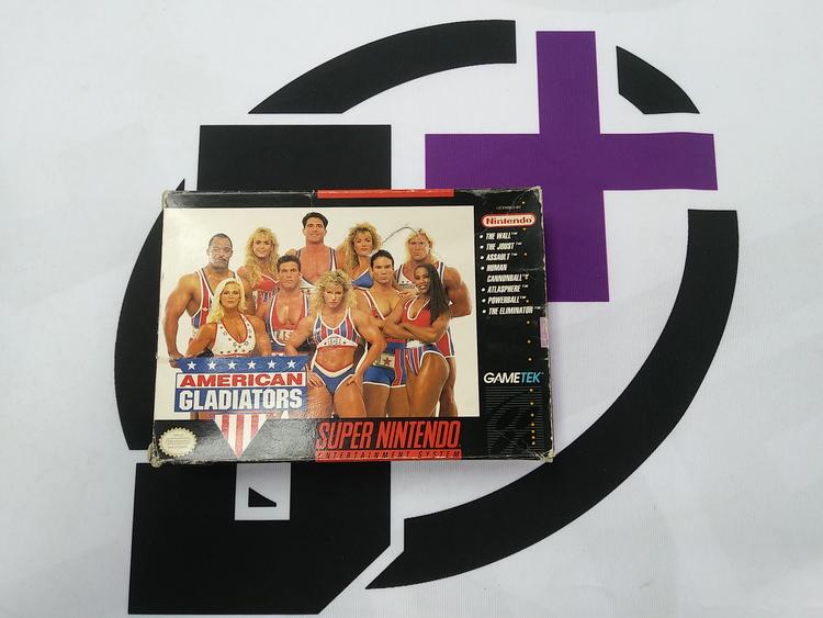 SNES AMERICAN GLADIATORS (BOX ONLY) (used)