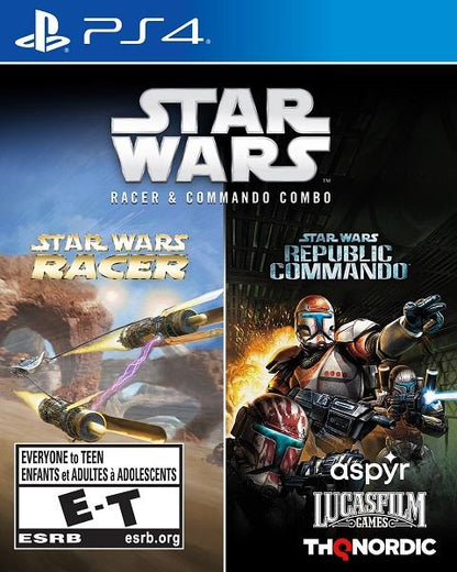 STAR WARS RACER & COMMANDO COMBO PACK (usagé)