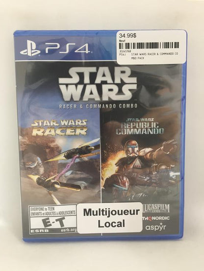 STAR WARS RACER & COMMANDO COMBO PACK (usagé)