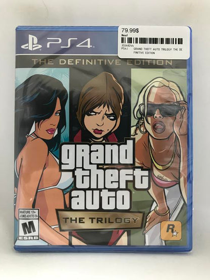 GRAND THEFT AUTO TRILOGY THE DEFINITIVE EDITION (usagé)