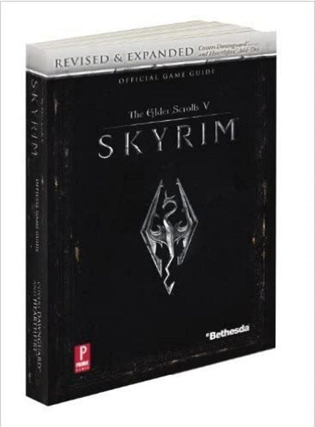HINT BOOK THE ELDER SCROLLS V SKYRIM OFFICIAL GAME GUIDE (NO MAPS) (usagé)