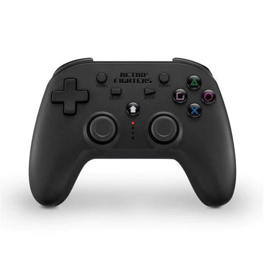 CONTROLLER RETRO FIGHTERS DEFENDER BLACK WIRELESS (PS1 / PS2 / PS3 / SWITCH / PC) (usagé)