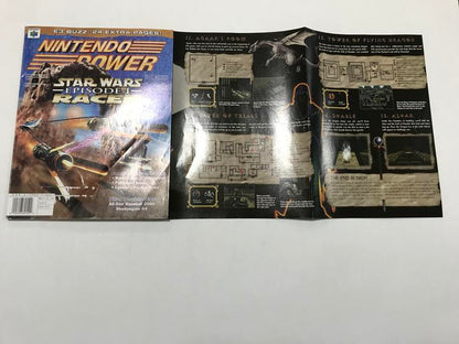 NINTENDO POWER GAMER MAGAZINE VOLUME 120 WITH POSTER - STAR WARS EPISODE I RACER (usagé)