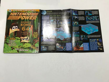 NINTENDO POWER GAMER MAGAZINE VOLUME 126 WITH POSTER - DONKEY KONG 64 (usagé)
