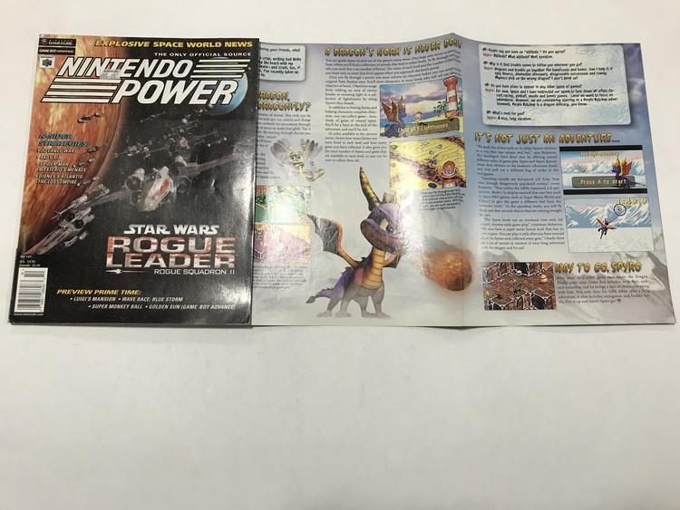 NINTENDO POWER GAMER MAGAZINE VOLUME 149 WITH POSTER - STAR WARS ROGUE LEADER ROGUE SQUADRON II (usagé)