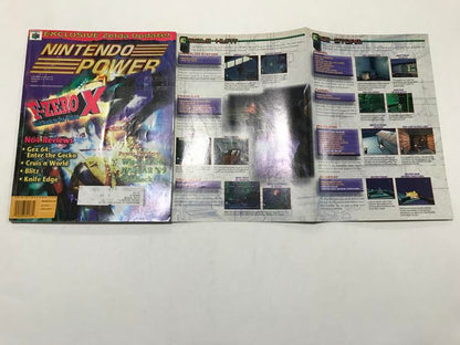 NINTENDO POWER GAMER MAGAZINE VOLUME 112 WITH POSTER - F-ZERO X (usagé)