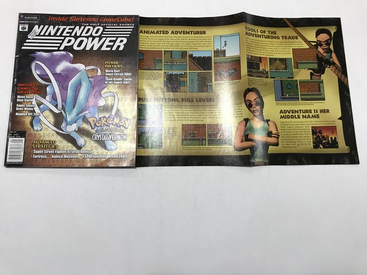 NINTENDO POWER GAMER MAGAZINE VOLUME 147 WITH POSTER - POKEMON CRYSTAL VERSION (usagé)