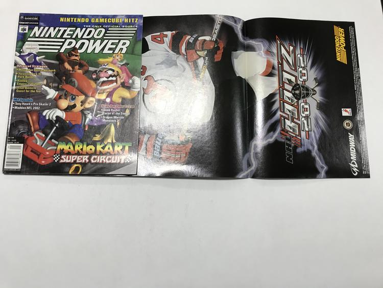 NINTENDO POWER GAMER MAGAZINE VOLUME 148 WITH POSTER - MARIO KART SUPER CIRCUIT (usagé)