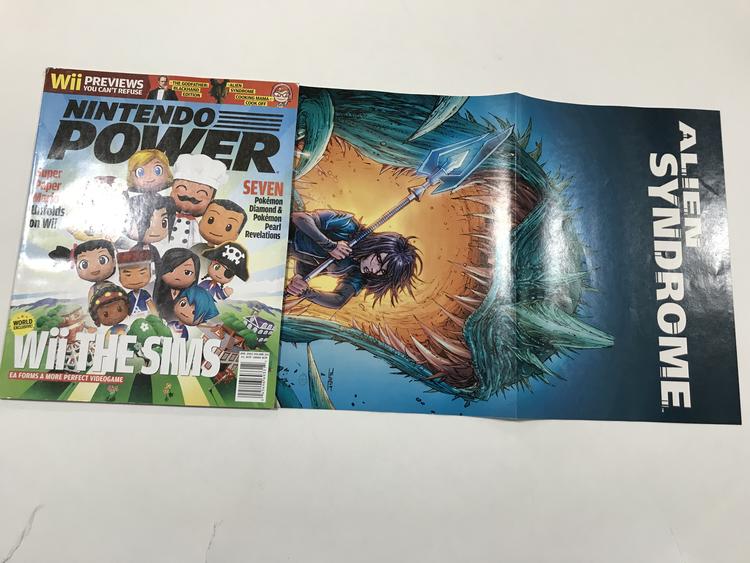 NINTENDO POWER GAMER MAGAZINE VOLUME 214 WITH POSTER - MY SIMS (usagé)