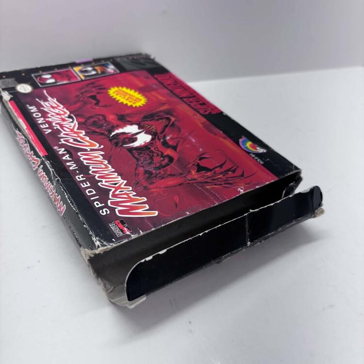 SPIDER-MAN VENOM MAXIMUM CARNAGE RED CARTRIDGE (COMPLETE IN BOX)