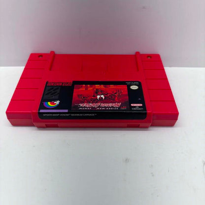 SPIDER-MAN VENOM MAXIMUM CARNAGE RED CARTRIDGE (COMPLETE IN BOX)