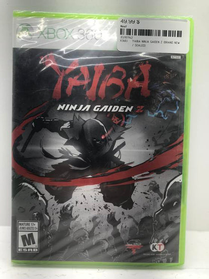 YAIBA NINJA GAIDEN Z (BRAND NEW / SEALED)