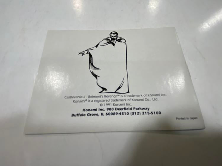 CASTLEVANIA II BELMONT'S REVENGE (COMPLETE IN BOX) (usagé)