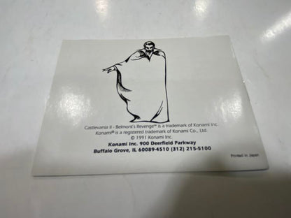 CASTLEVANIA II BELMONT'S REVENGE (COMPLETE IN BOX) (usagé)