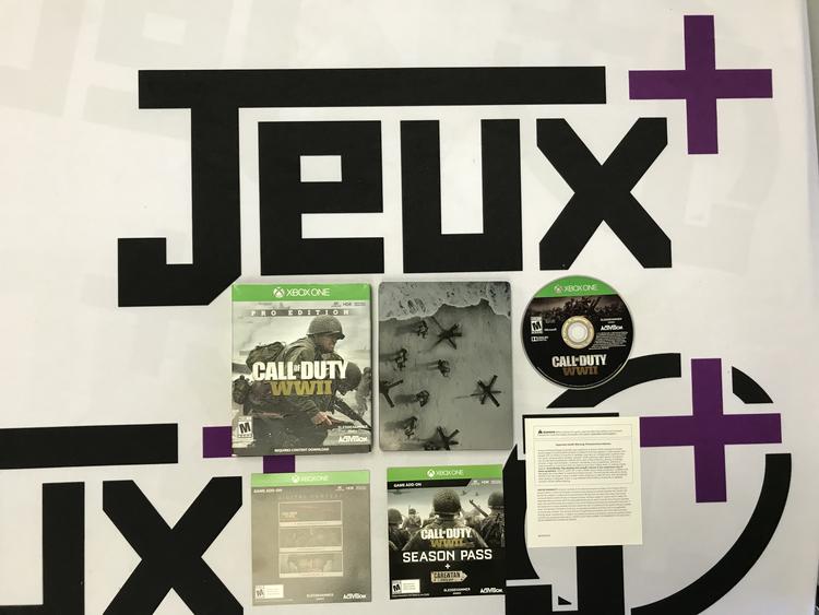 CALL OF DUTY WWII STEELCASE (usagé)