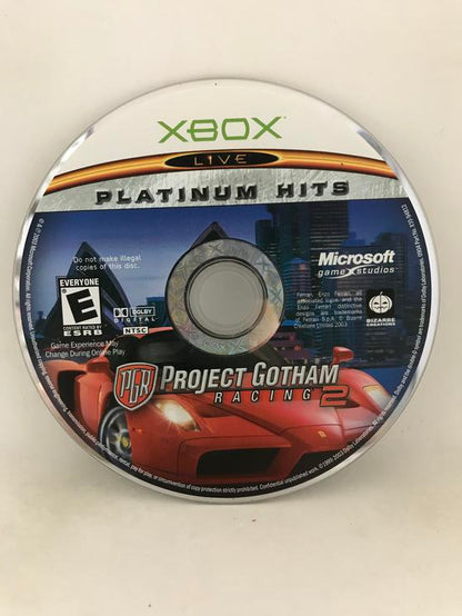 PROJECT GOTHAM RACING 2 PLATINUM HITS (CD ONLY) (usagé)