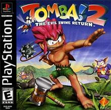 TOMBA! 2 THE EVIL SWINE RETURN (PRINTED COVER ART) (usagé)