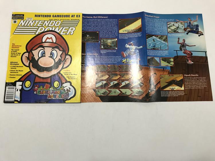 NINTENDO POWER GAMER MAGAZINE VOLUME 145 WITH POSTER - SUPER MARIO ADVANCE (usagé)