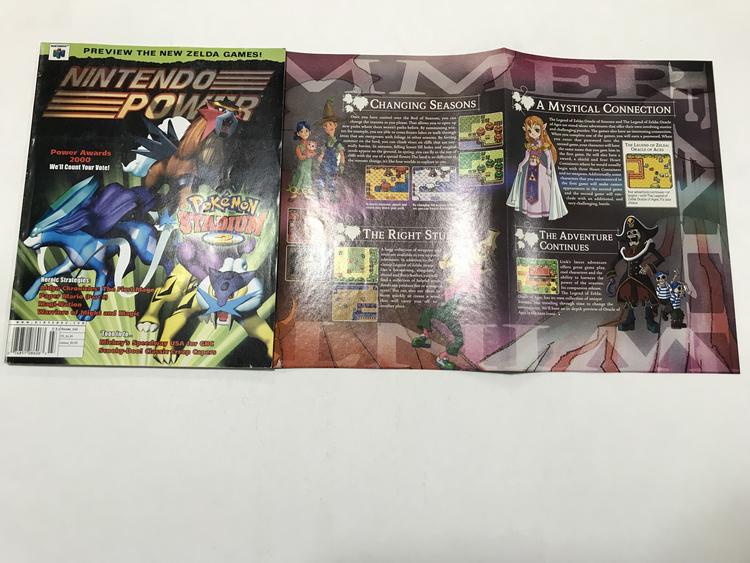 NINTENDO POWER GAMER MAGAZINE VOLUME 142 WITH POSTER - POKEMON STADIUM 2 (usagé)