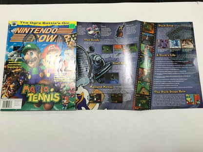 NINTENDO POWER GAMER MAGAZINE VOLUME 135 WITH POSTER - MARIO TENNIS (usagé)