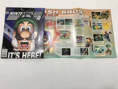 NINTENDO POWER GAMER MAGAZINE VOLUME 150 WITH POSTER - LUIGI'S MANSION (usagé)