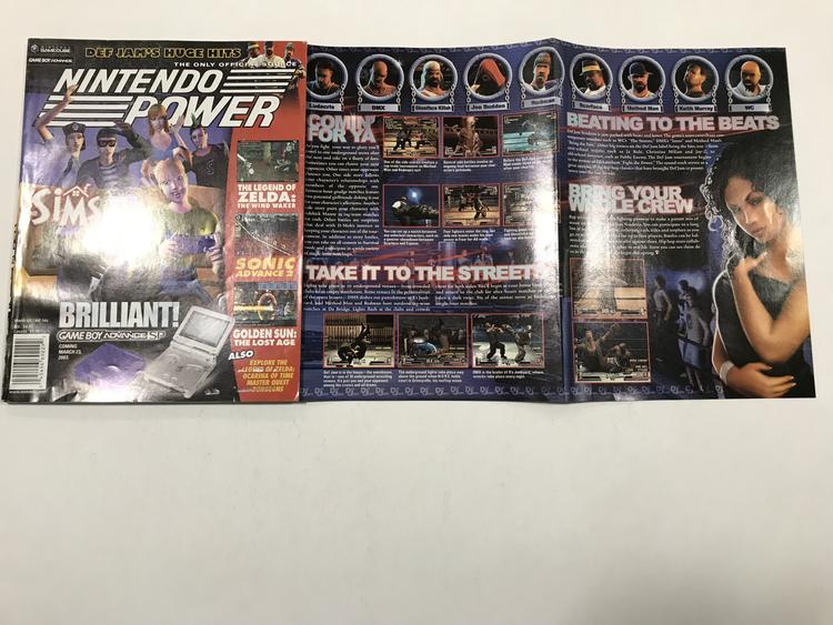 NINTENDO POWER GAMER MAGAZINE VOLUME 166 WITH POSTER - THE SIMS (usagé)