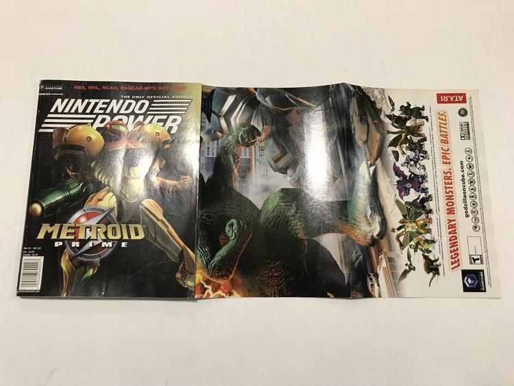 NINTENDO POWER GAMER MAGAZINE VOLUME 162 WITH POSTER - METROID PRIME (usagé)