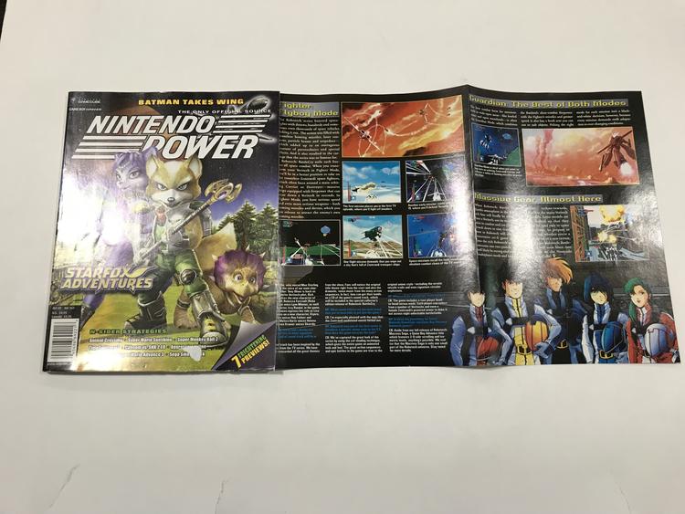 NINTENDO POWER GAMER MAGAZINE VOLUME 161 WITH POSTER - STAR FOX ADVENTURES (usagé)
