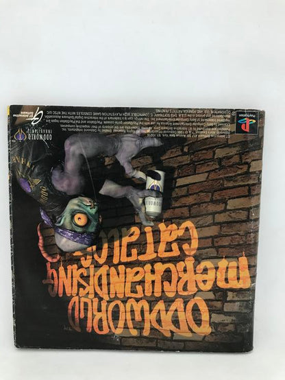 PS1 ODDWORLD ABE'S EXODUS INSTRUCTION BOOKLET ENGLISH (usagé)