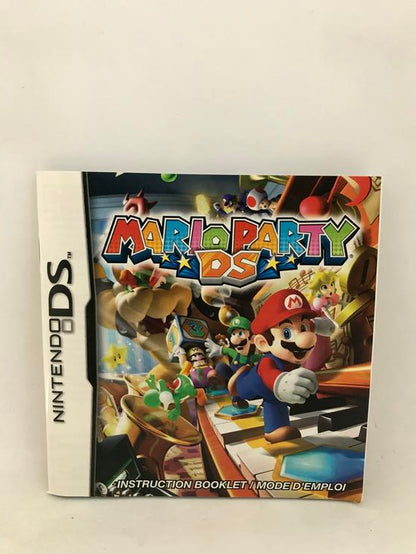 NDS MARIO PARTY DS INSTRUCTION BOOKLET BILINGUAL (usagé)