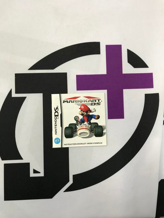 NDS MARIO KART DS INSTRUCTION BOOKLET BILINGUAL (usagé)